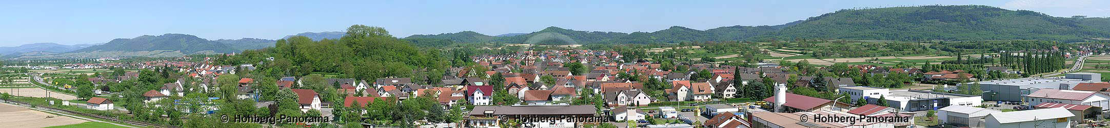 Niederschopfheim von Westen (Zoom)